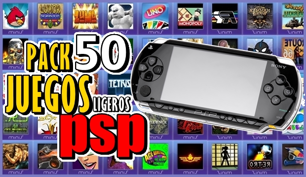 pack de jeux légers pour PSP
